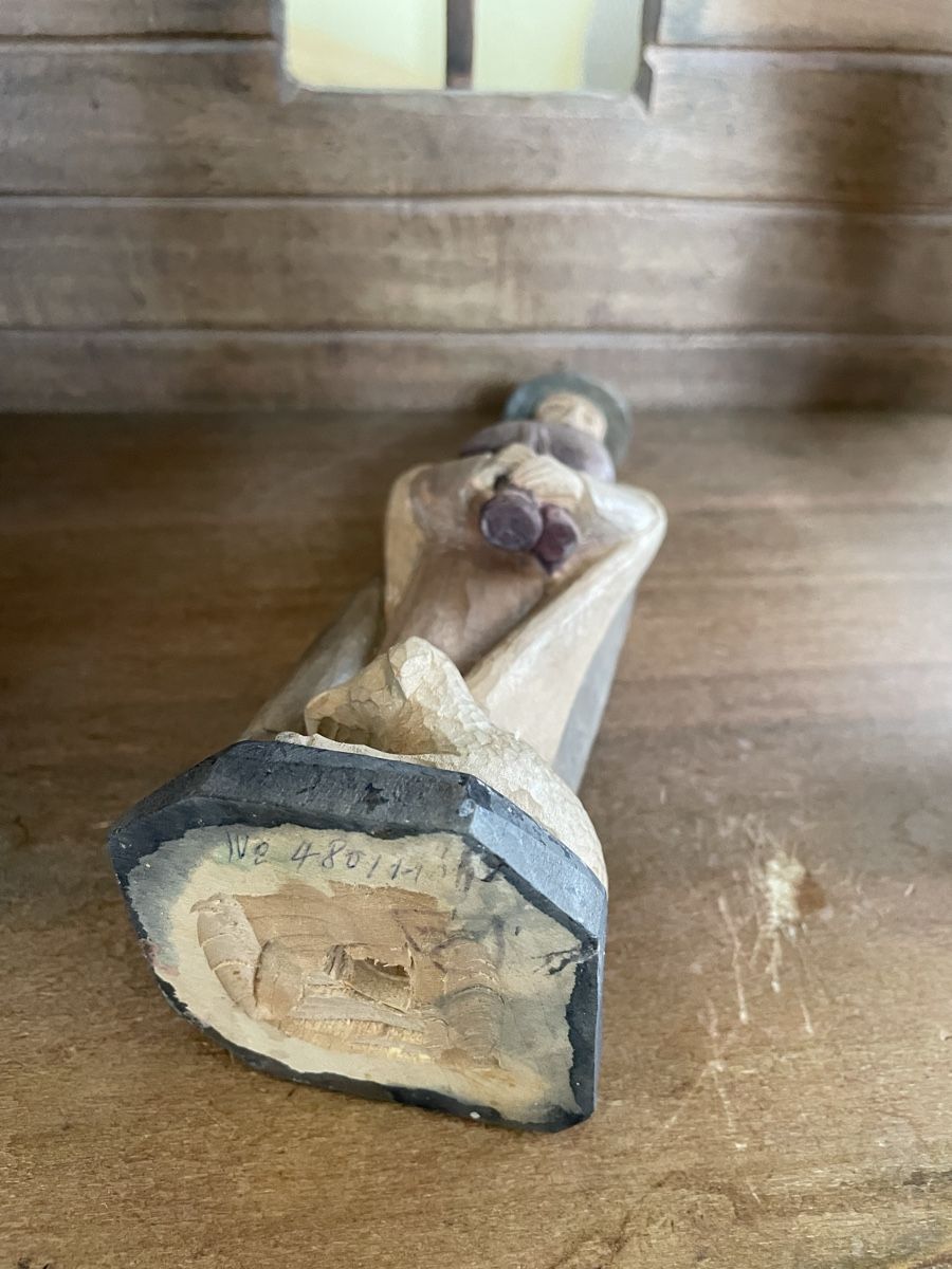 Statuette: Dudelsackbläser mit Schaf E.Thomann Brienz – Usato da Flawil venduto da Naphtali 4