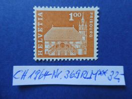 CH 1964 Nr. 369RLM postfrisch **