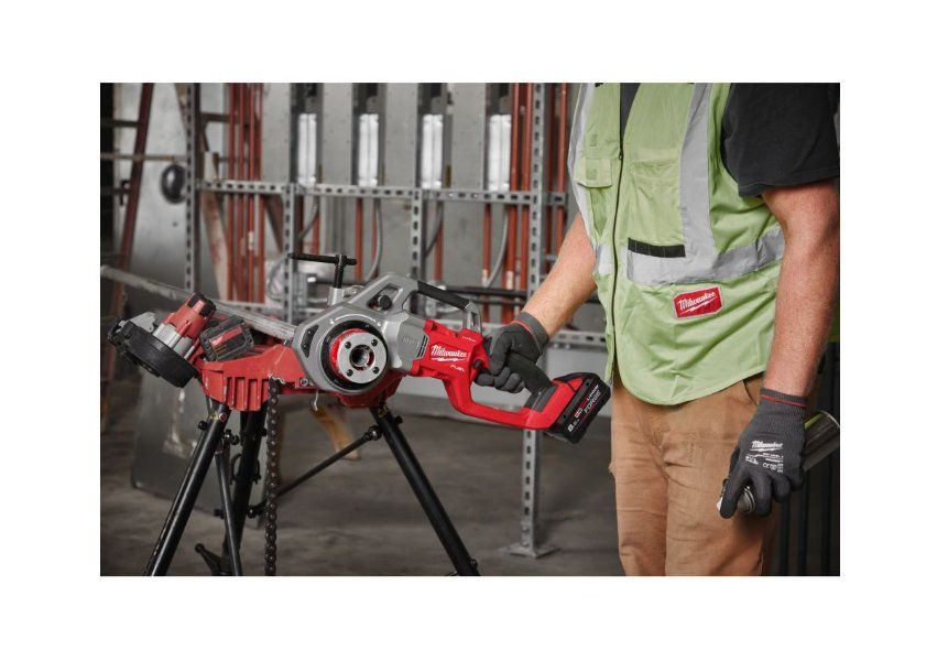 Milwaukee Tutti gli attrezzi: Milwaukee M18 Rohrgewindeschneider Set klein – Nuovo e nell'imballaggio originale da Umiken venduto da miru007 5