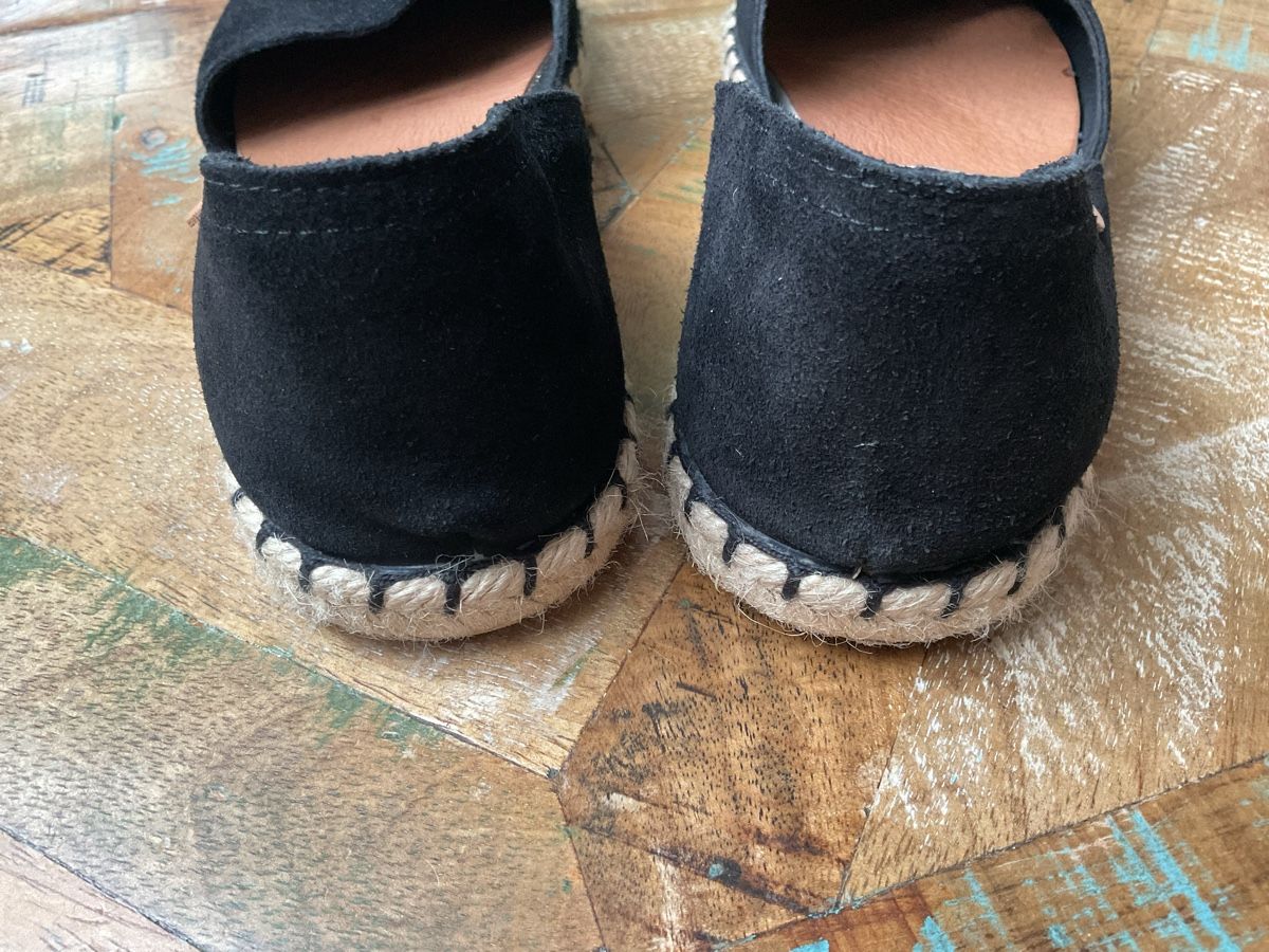 Scarpe da donna: VERBENAS Espadrilles Leder - schwarz Gr.42 – Usato da Bachenbülach venduto da Sybeco 4
