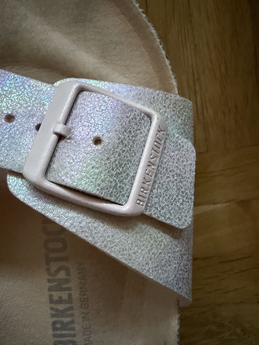 Birkenstock Scarpe da donna: Birkenstock Madrid Grösse 41 light rose, irisierend – Nuovo (secondo la descrizione) da Muttenz venduto da stoeberi01 3
