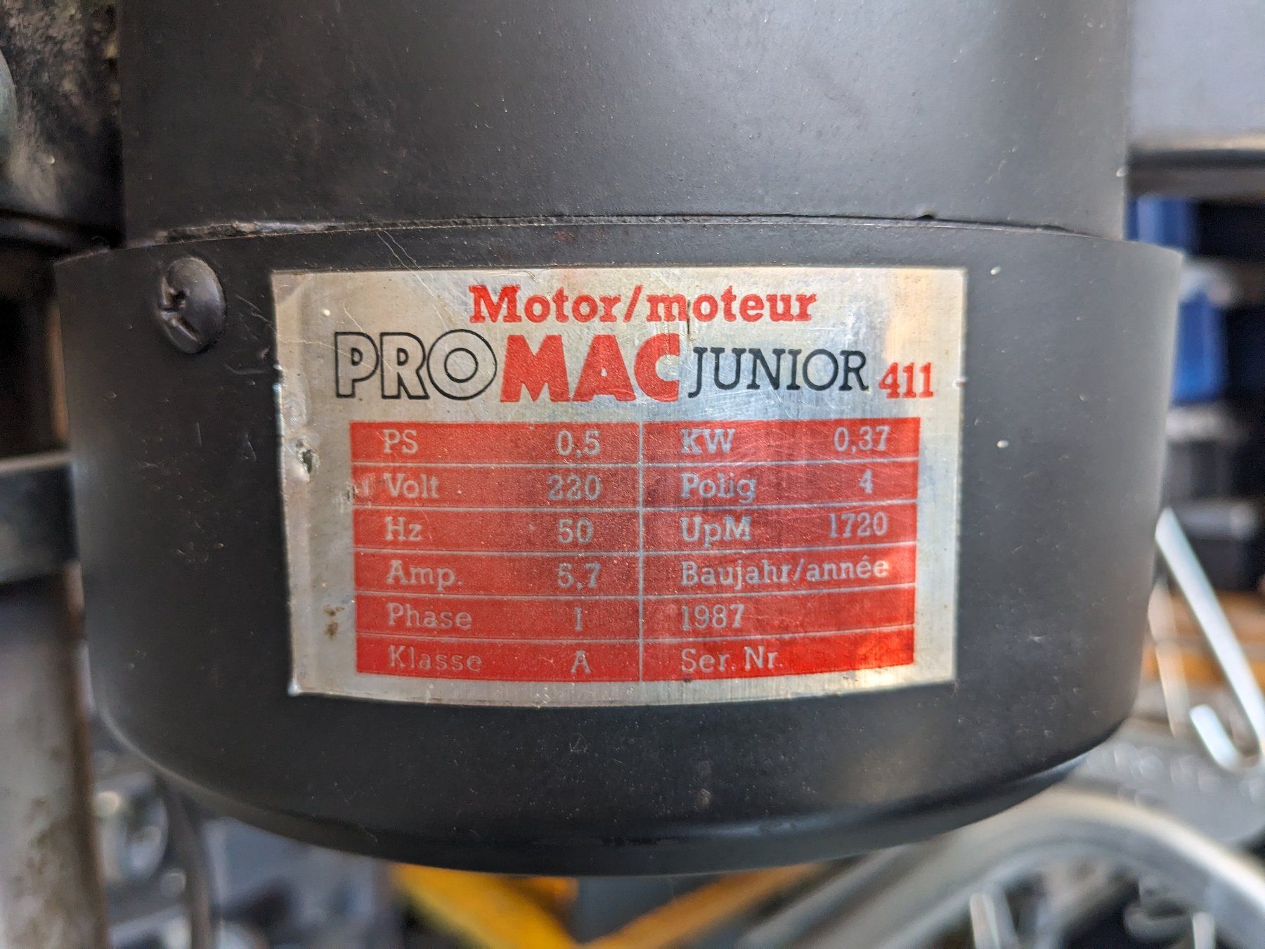 Promac Trapani: ProMac 411 Junior, perceuse à colonne – Usato da Henniez venduto da S_competition 2