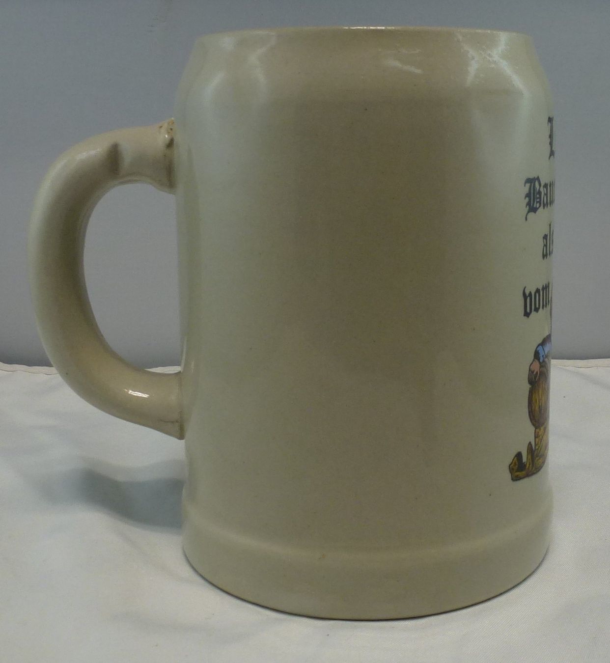Bicchieri: Bier-Humpen Spruch (Lieber einen Bauch) – Usato da Murgenthal venduto da B.StM 2