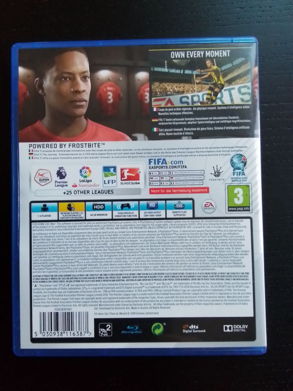 Sony Spiele: FIFA 17 PS4 Spiel – Gebraucht aus Lenggenwil von Jan039 1