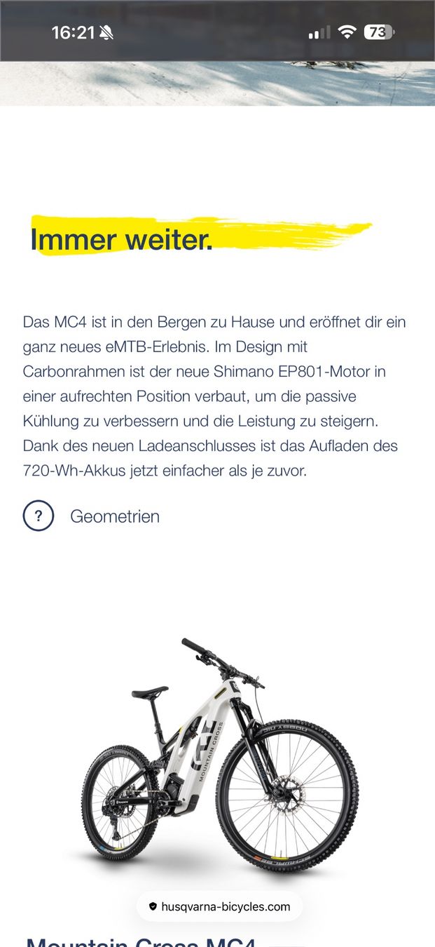 Husqvarna Velos: Husqvarna MC4 – Gebraucht aus Lommis von Rangerr87 2