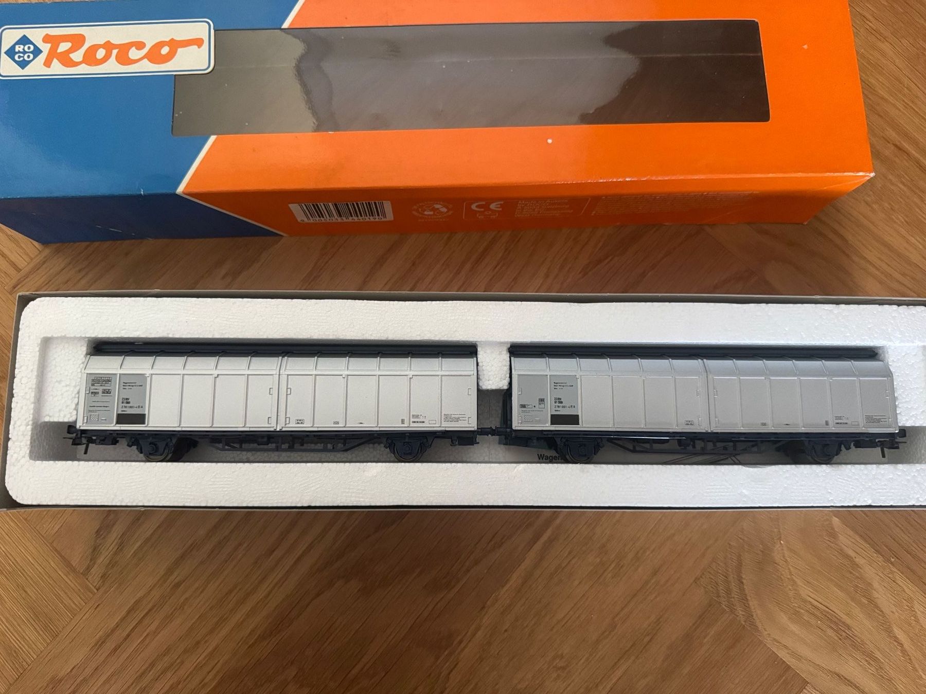Roco Trains électriques: Roco - Set à 2 Stk. Güterwagen, 44019, mit OVP – D'occasion à Winterthur par Arma3 1