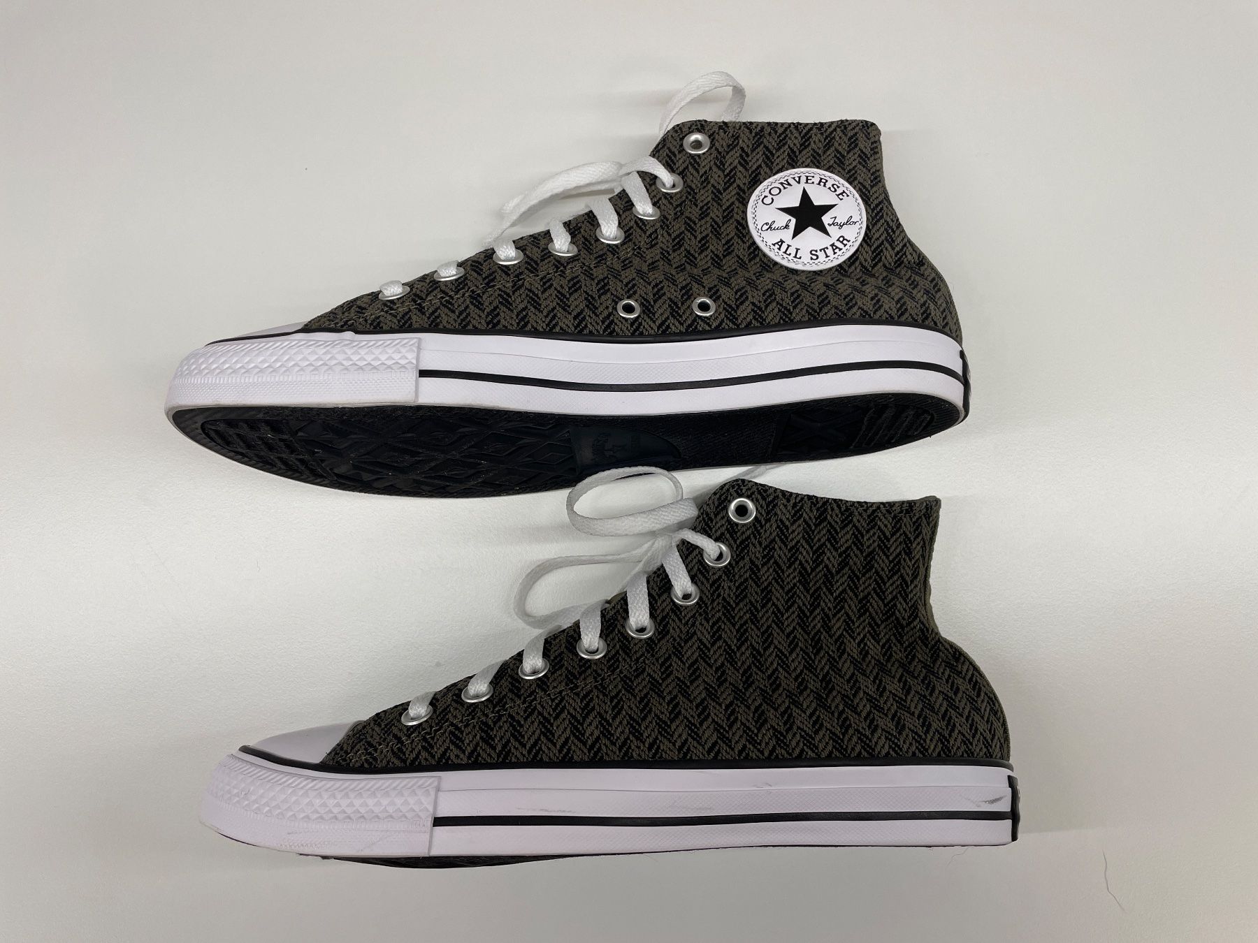 Converse Scarpe da uomo: Seltene Converse All Star High Top Army Green US Version – Nuovo (secondo la descrizione) da Brugg AG venduto da Pfl70 3
