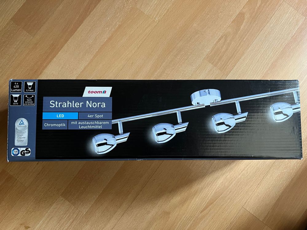 Lustres & lampes de plafonds: LED-Strahler "Nora" von TOOM, inkl. Leuchtmittel – Neuf (Voir description) à Rheinfelden par racom 2