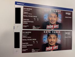 Kaya Yanar Hör Uf! 2026 Zürich 2x Top Sitzplatz Tickets