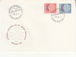 SBK 349 - 350 FDC