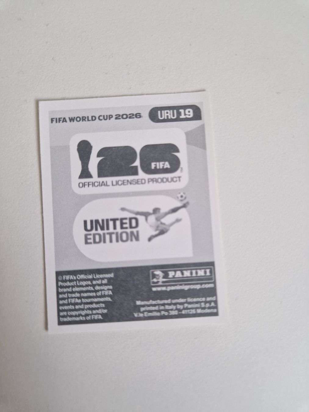 Panini Cartes à collectionner: Panini Sticker URU19 – Neuf (Voir description) à Stüsslingen par white_angel86 1