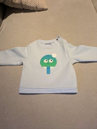 Jacadi Pullover Hellblau 12M/74 cm