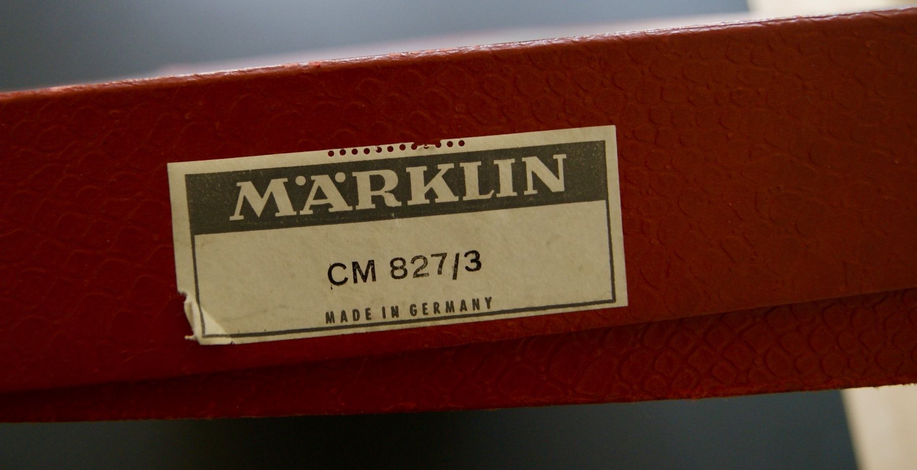 Märklin Modellini di ferrovie: Boîte Marklin CM 827/3 complète – Usato da Morrens VD venduto da alain50 5
