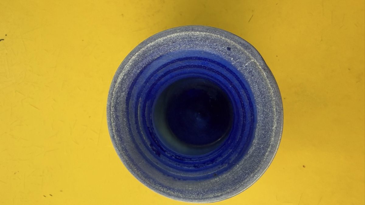 Murano Vasi & Recipienti: Murano Glas römische Flasche, blau, Vase – Usato da Riedholz venduto da Frettchen63 3