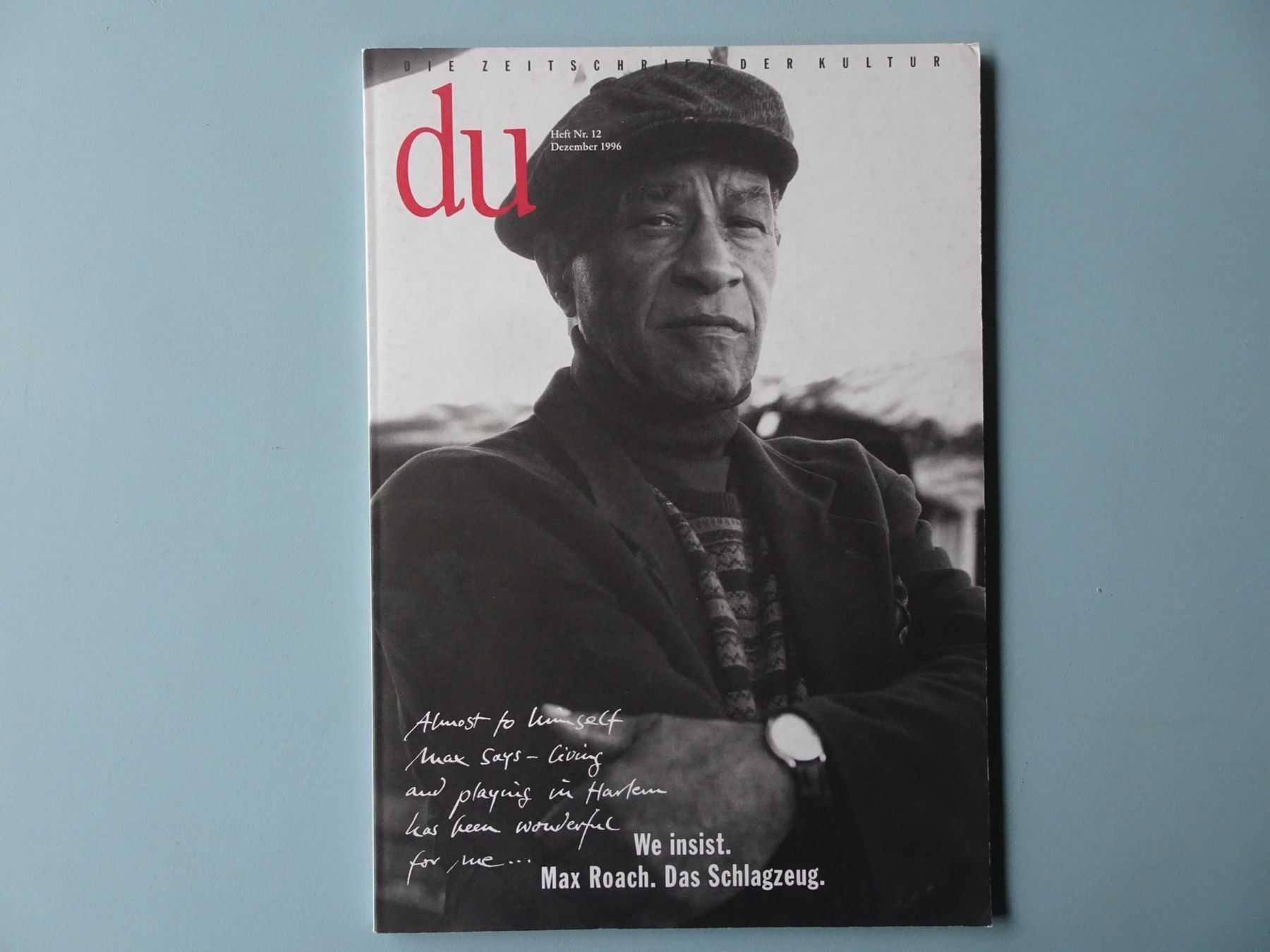 Libri: DU:  Max Roach. Das Schlagzeug. – Usato da Basel venduto da Kornblumen