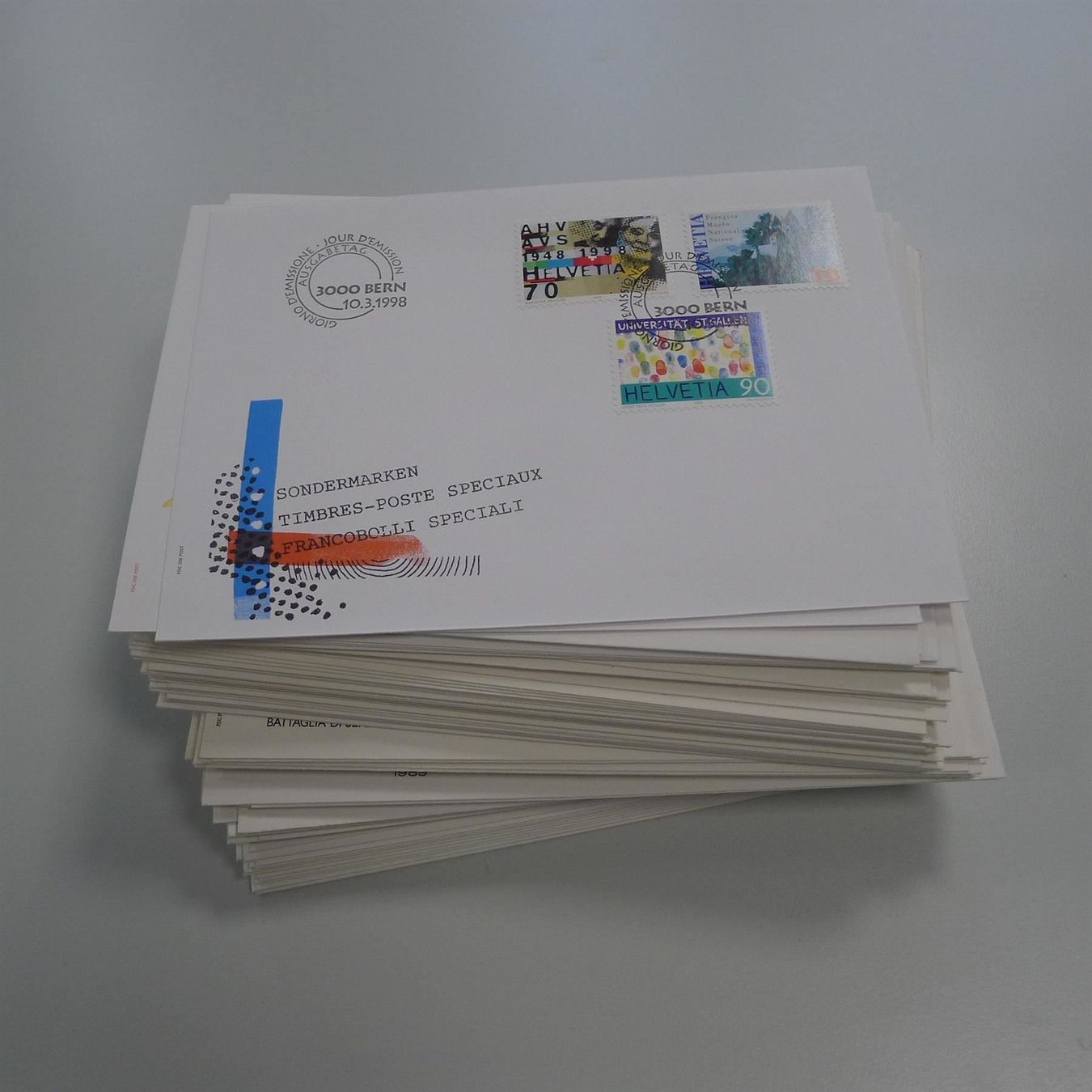 Tutti i francobolli: 100 FDC's mit Einzelmarken oder komplette Sätzen - günstig! – Usato da Sursee venduto da Luzernerraute