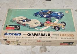 Vintage Monogram Mustang Chaparral II Slot Car Rennauto