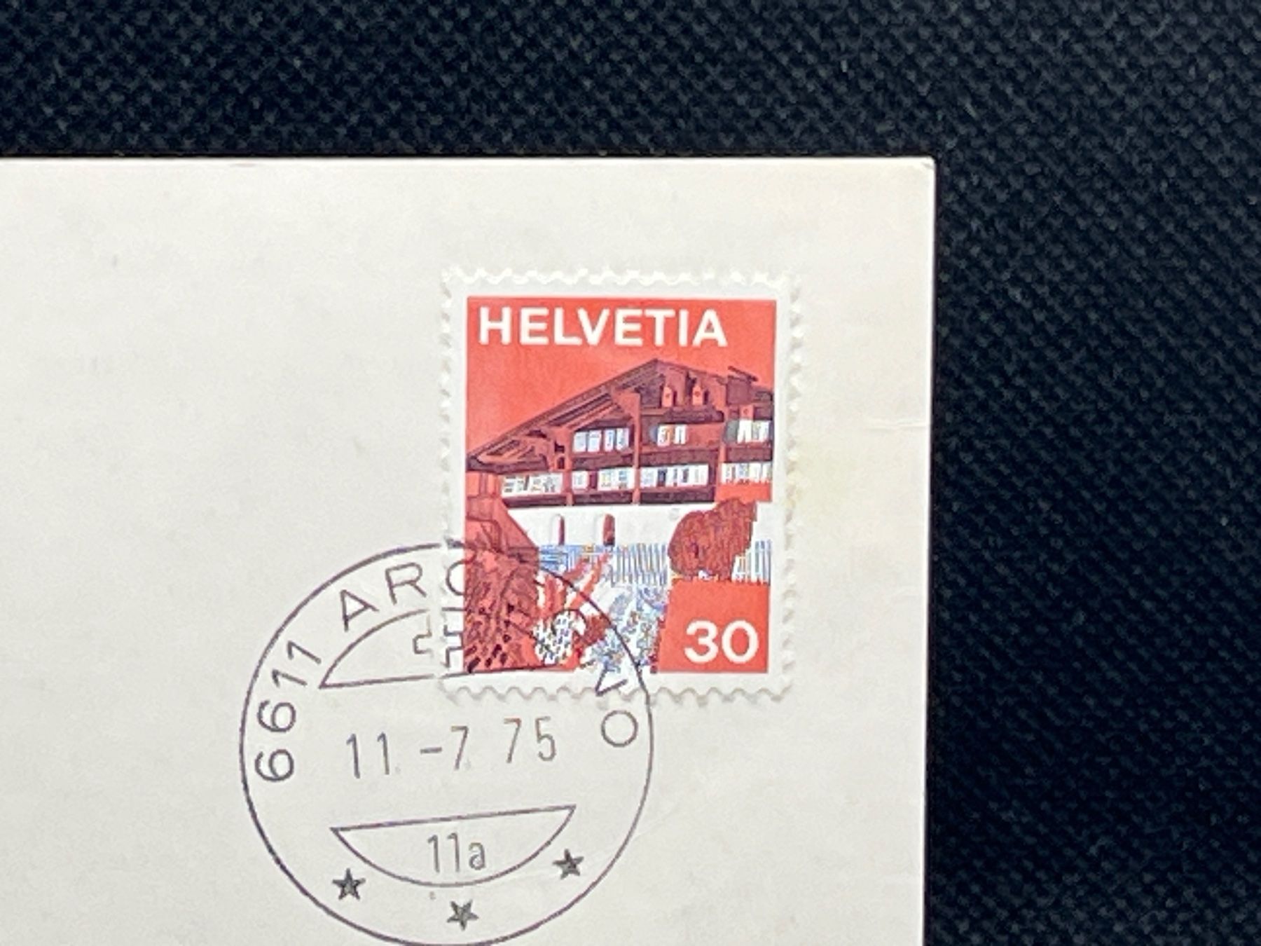 Cartoline postali: Campo Pestalozzi "Ciossa", Arcegno – Usato da Widnau venduto da Brusi9 1