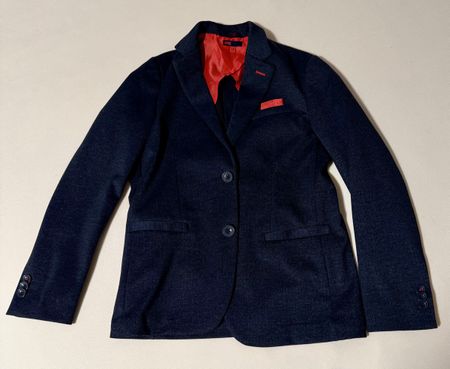 Stylischer Blazer für Kinder, Grösse 146, Dunkelblau
