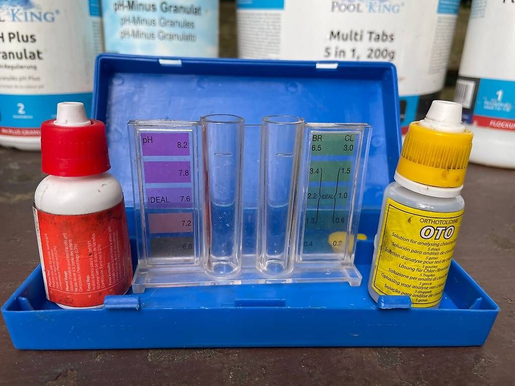 Piscine: Poolchemie divers und Messset – Usato da Oberhofen Thun'see venduto da Mw85 4