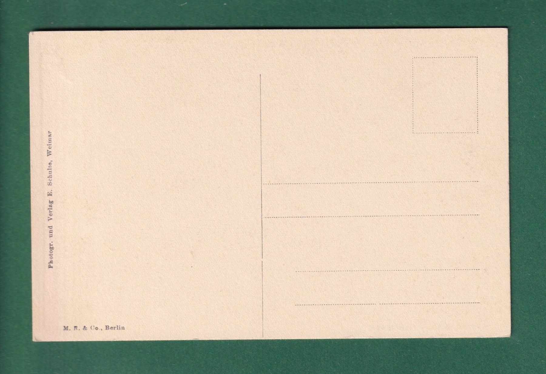 Cartoline postali: WEIMAR - Goethe'e Arbeitzimmer – Usato da Pully venduto da nicecards-shop 1