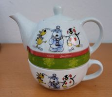 Tee-Tasse, Weihnachts-Motiv