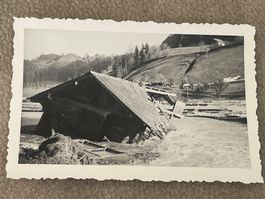 Privatfoto (7 von 7)  Überschwemmung im Emmental 9x6cm