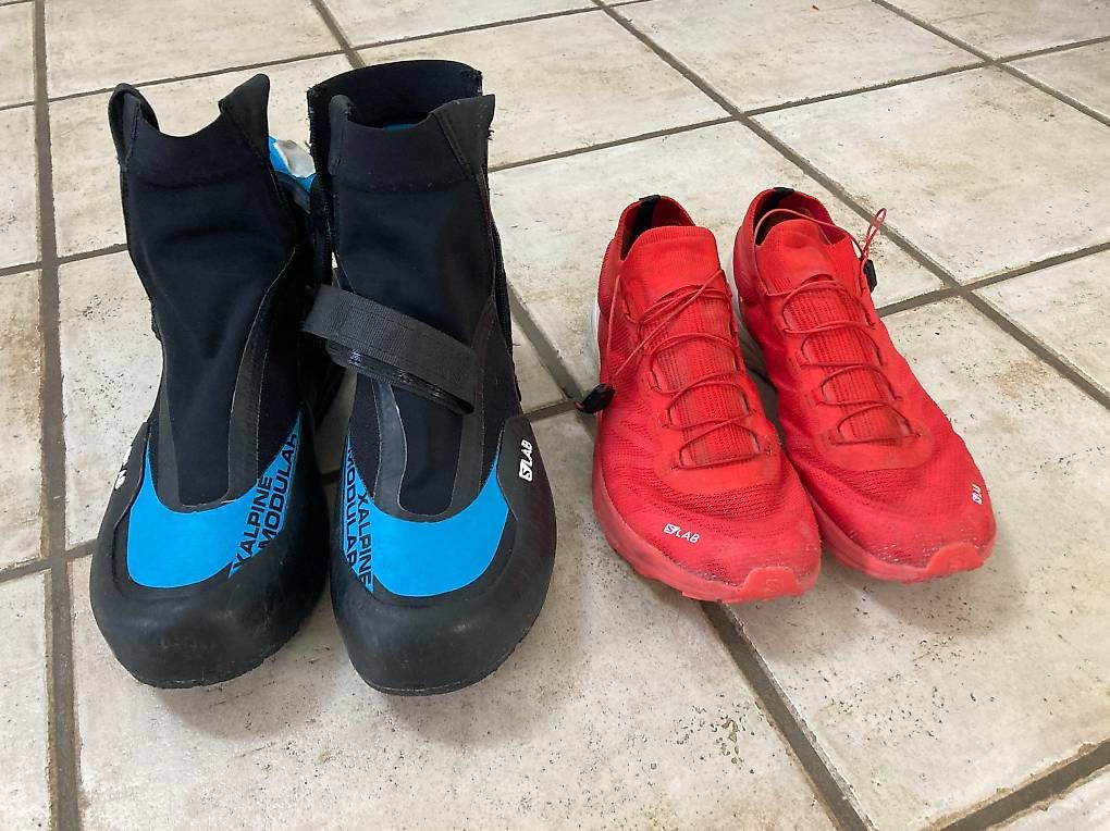 Scarpe da uomo: Salomon S-Lab X Alpine Modular Trailrunningschuh + Bergschuh – Usato da Löhningen venduto da leoleu1973 1