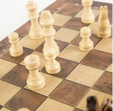 Giochi: Dame- und Schachspiel mit Brett 3 in 1 – Nuovo e nell'imballaggio originale da Châtelaine venduto da topshop.switzerland 5