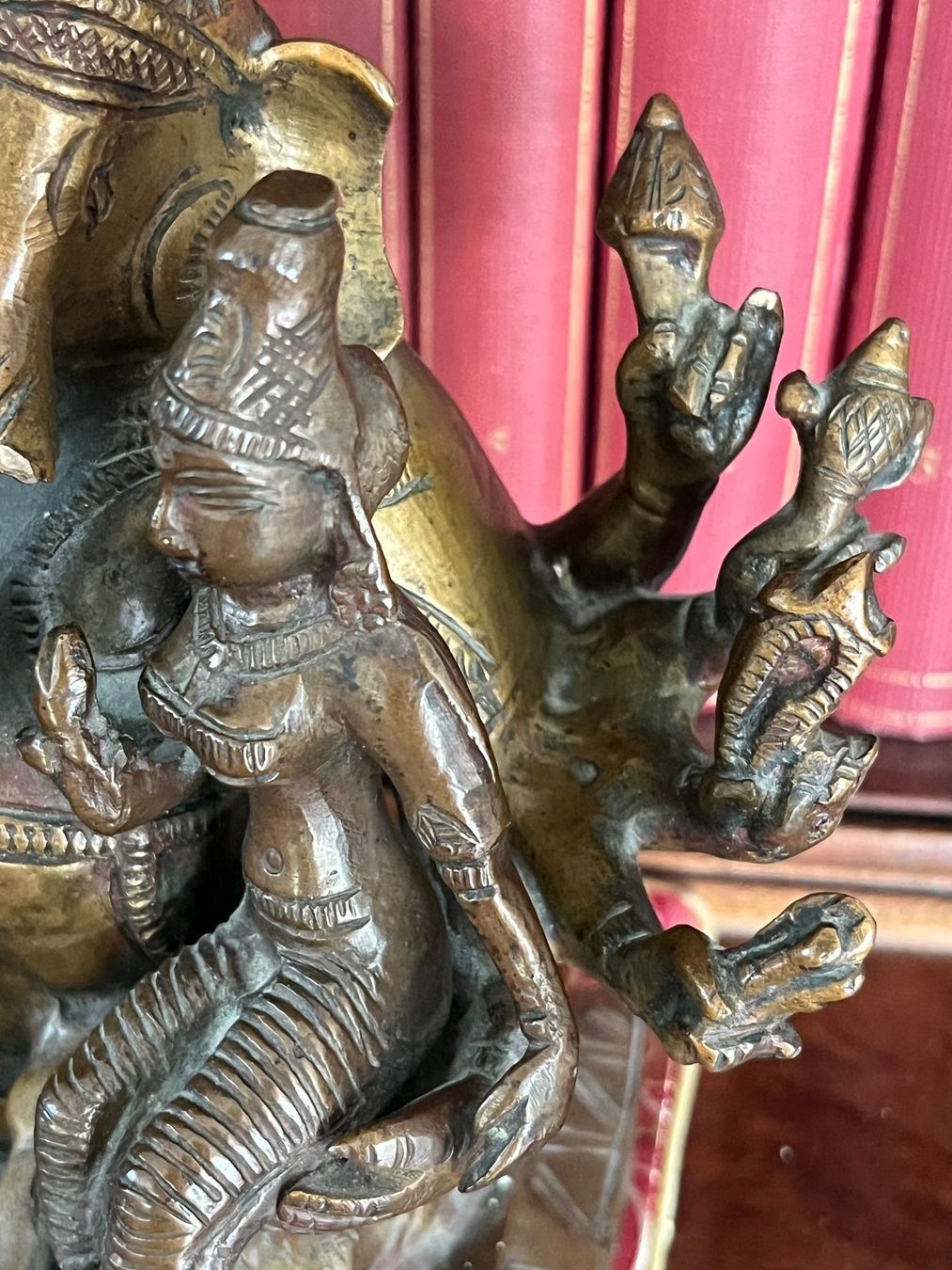Skulpturen & Statuen: Bronze  -  Ganesha Statue – Gebraucht aus Stetten AG von Brissago25 3