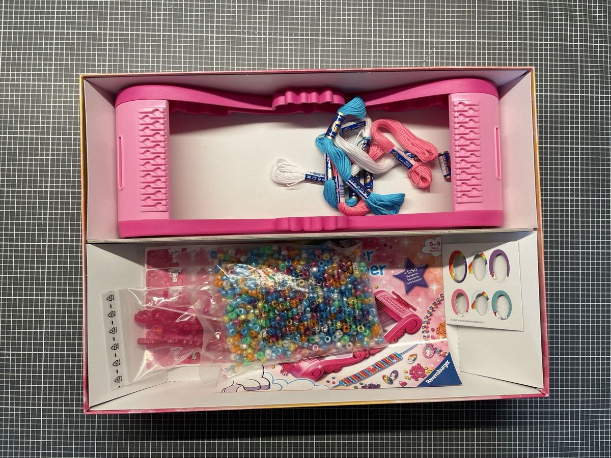 Kit bricolage: Bastelset: Ketten gestalten mit Perlen – Nuovo (secondo la descrizione) da Bergdietikon venduto da stefania_88 1