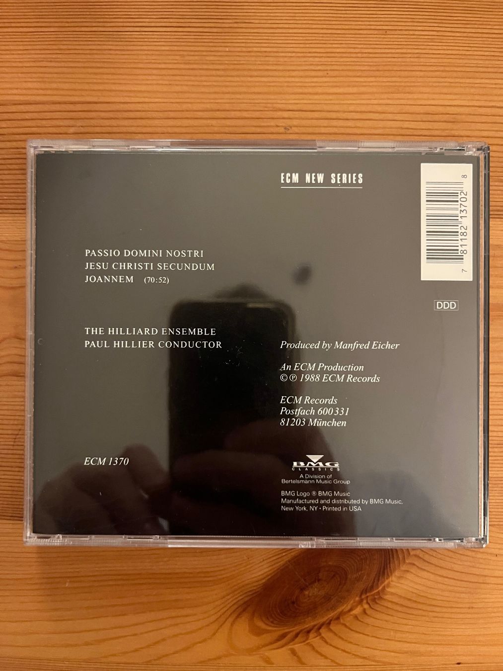CDs: ARVO PÄRT - PASSIO – D'occasion à Lausanne par sbar224 1