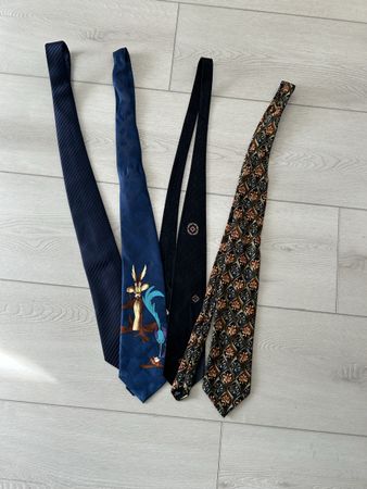 Krawatten-Set, 4 Stück