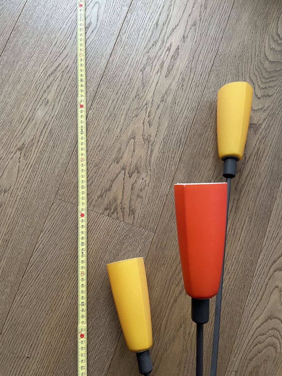 Lampade: Steh-und Deckenleuchte in Retro Atomic-Stil – Usato da Birsfelden venduto da kek_hs58 1