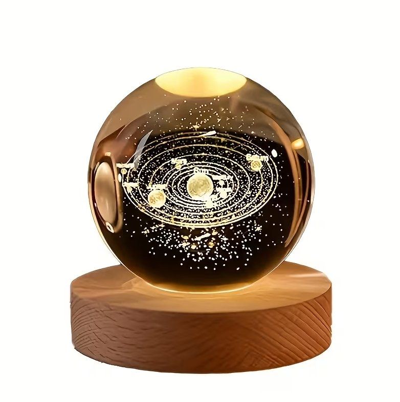 Lampade: LED Kristallkugel Planeten USB-betrieben – Nuovo e nell'imballaggio originale da Diepoldsau venduto da preisparadies-ch 5