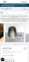 Decken Lampe vom Designer Philippe Stark