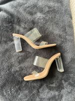 Zara Sandalen Transparent Sommer Gr. 38!