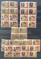 1972 Vatikan Int.Jahr des Buches Viererblock Satz** + ET