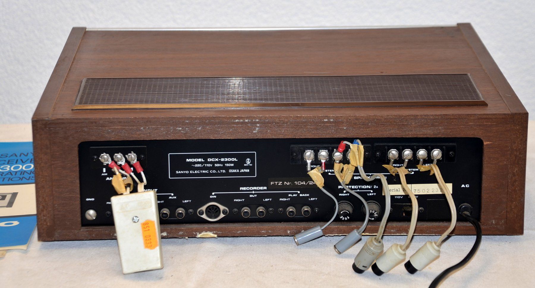 Sanyo Radios: Sanyo DCX-2300L Ampli-Tuner – Gebraucht aus Collonges von arashee 3