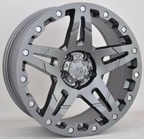 4x Dirt D66 9x17 6x139,7 Felgen Jantes für Ford Ranger Hilux