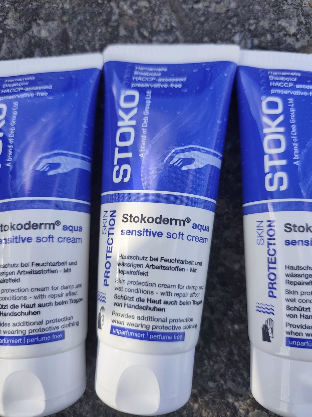 Idratazione: Stokoderm aqua skin protection – Nuovo e nell'imballaggio originale da Lömmenschwil venduto da mel_8cdx