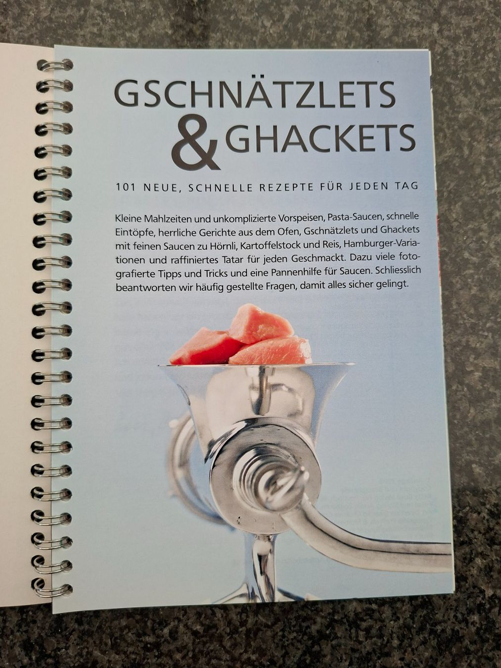 Libri: Betty Bossi; Gschnätzlets & Ghackets – Usato da Boniswil venduto da Totomat-Lady2 1