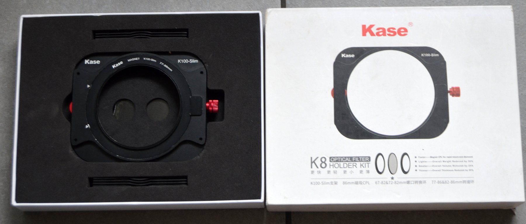 Filtri: Kase Optical Filter K8 K100 Slim – Nuovo e nell'imballaggio originale da Collonges venduto da arashee