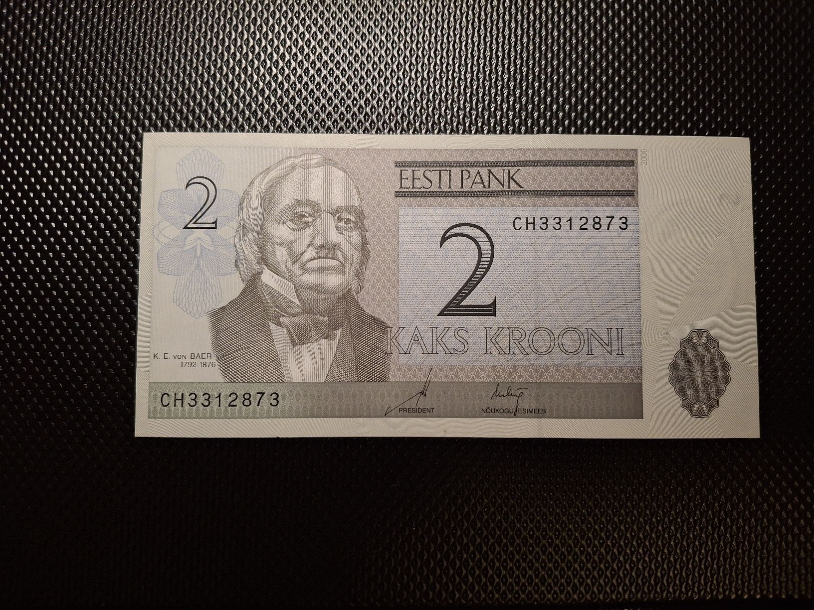 Banknoten: 2 Krooni Estland Banknoten – Gebraucht aus Geroldswil von Antica01 3