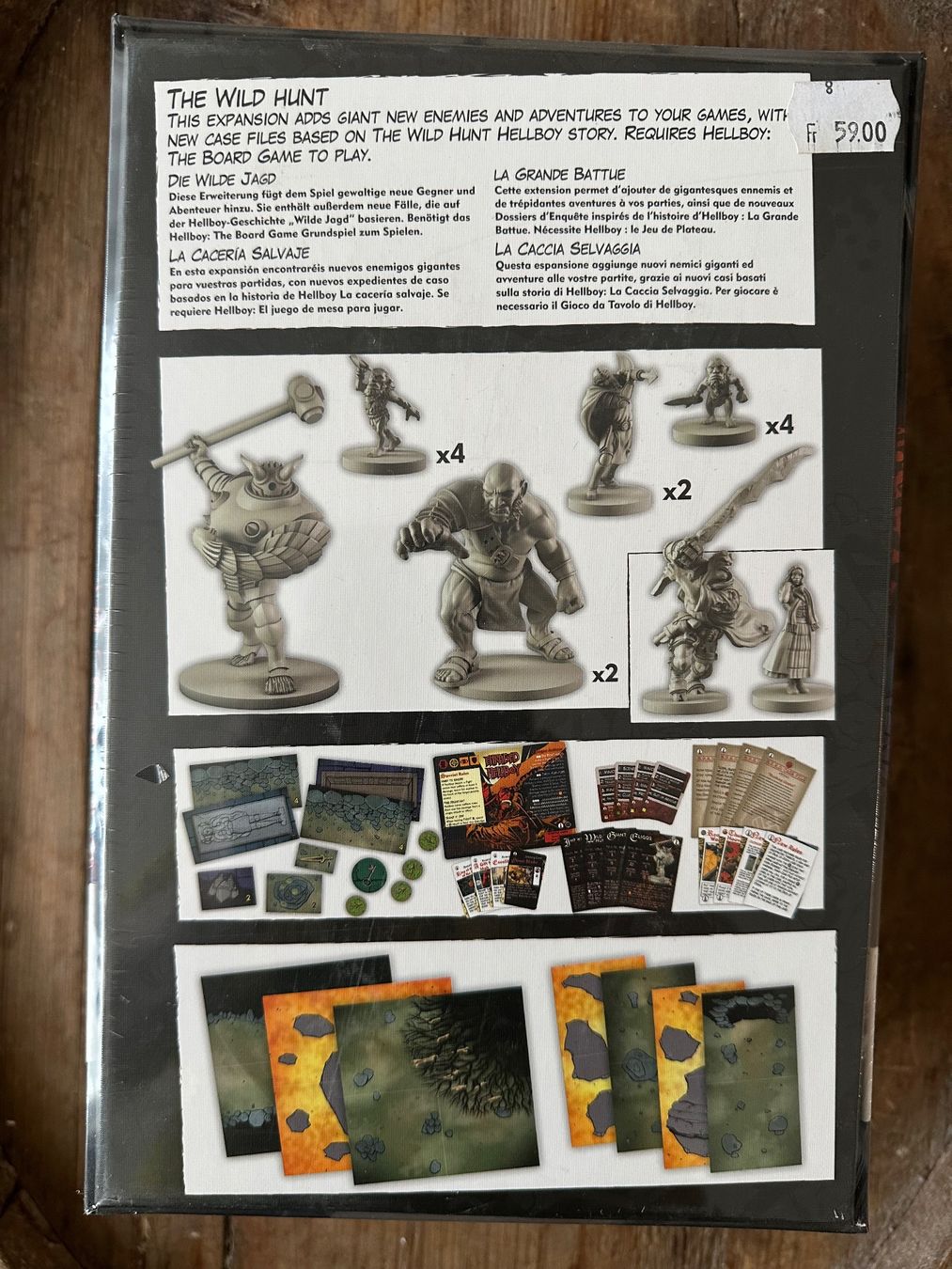 Giochi: Hellboy Brettspiel-Erweiterung "The Wild Hunt" – Nuovo e nell'imballaggio originale da Teufen AR venduto da games-garni-teufen 1
