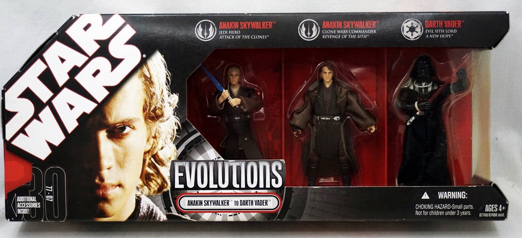Star Wars Carte collezionabili: STAR WARS EVOLUTIONS ANAKIN SKYWALKER TO DARTH VADER 2007 – Nuovo e nell'imballaggio originale da Lugano venduto da YouWantUS