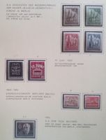 1953 Berlin, Nr. 106-115, 9 Marken postfrisch/falz Kt. 70.-