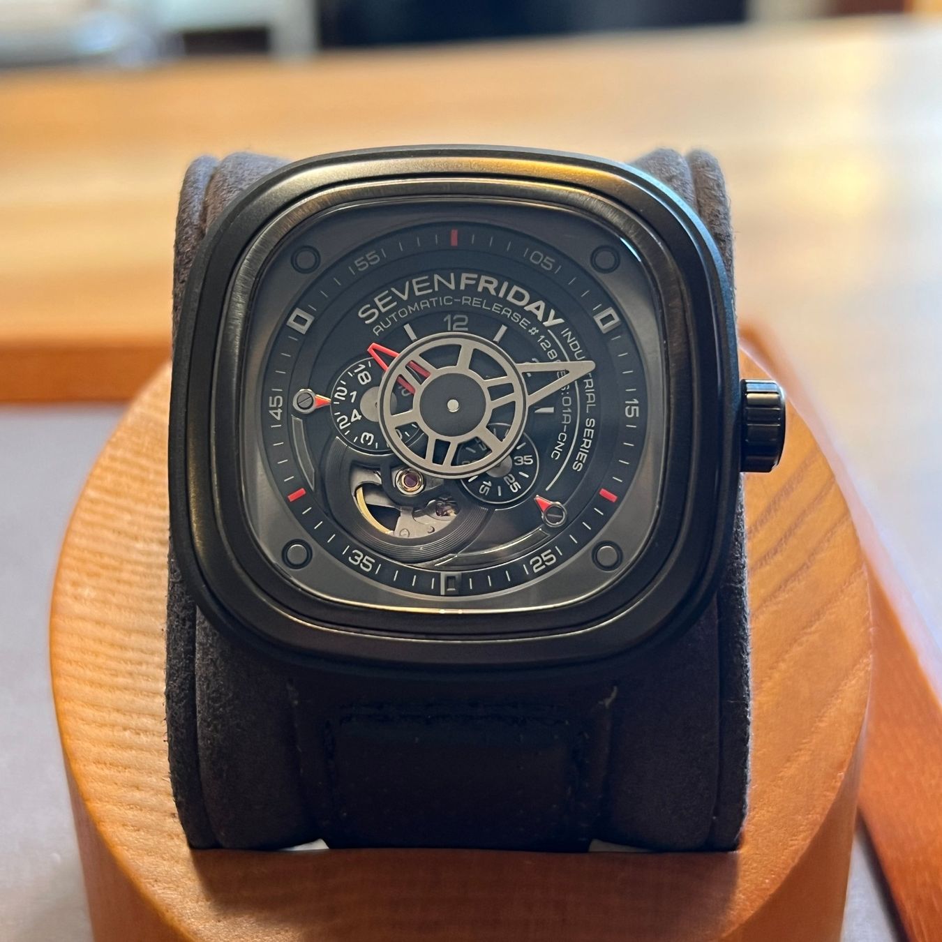 Uhren: Seven Friday Industrial Automatic Open Heart SF-P3/01 – Gebraucht aus Carouge GE von Watchaser