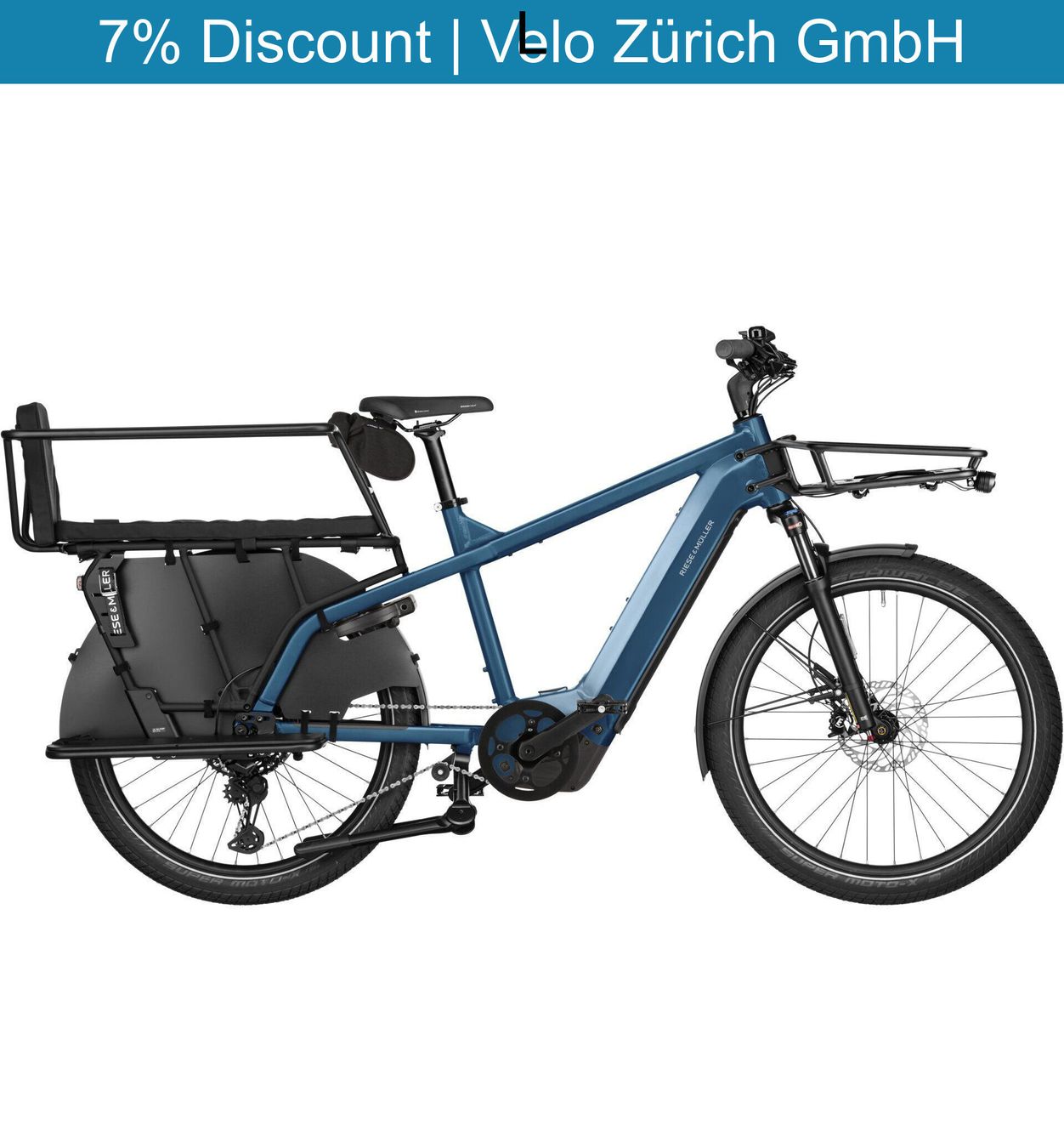 Velos: Cargobike Riese & Müller Multi 2 EASY – Neu (gemäss Beschreibung) aus Zürich von Velo_Zuerich_Cargo