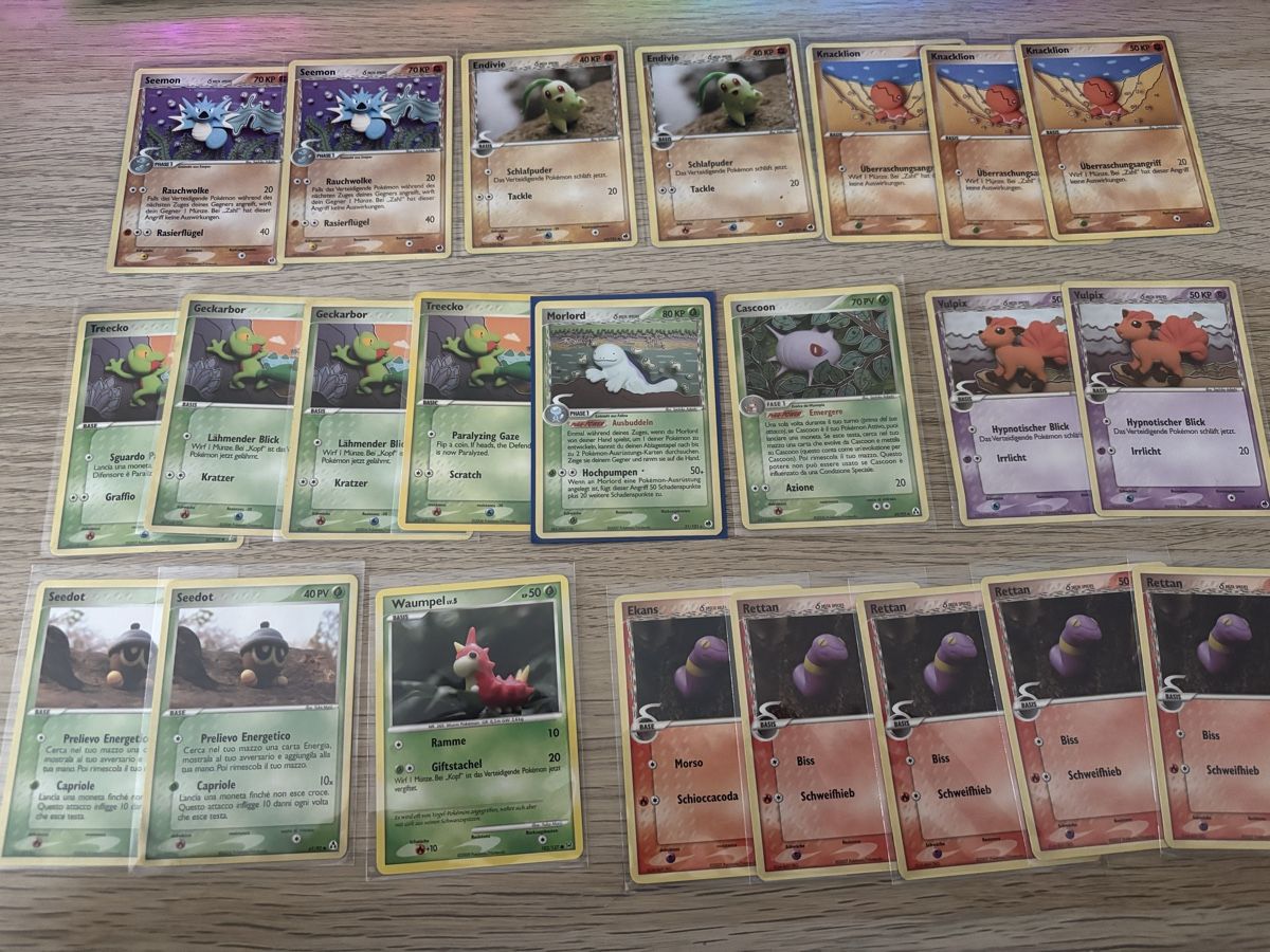 Spiele: VINTAGE "Knet" Pokemon Karten Sammlung  SEHR SELTEN – Gebraucht aus Stans von alaia55 3